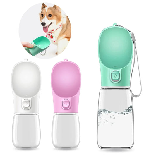 AquaPup™ 4 in 1 Portable Dog Travel Water Bottle